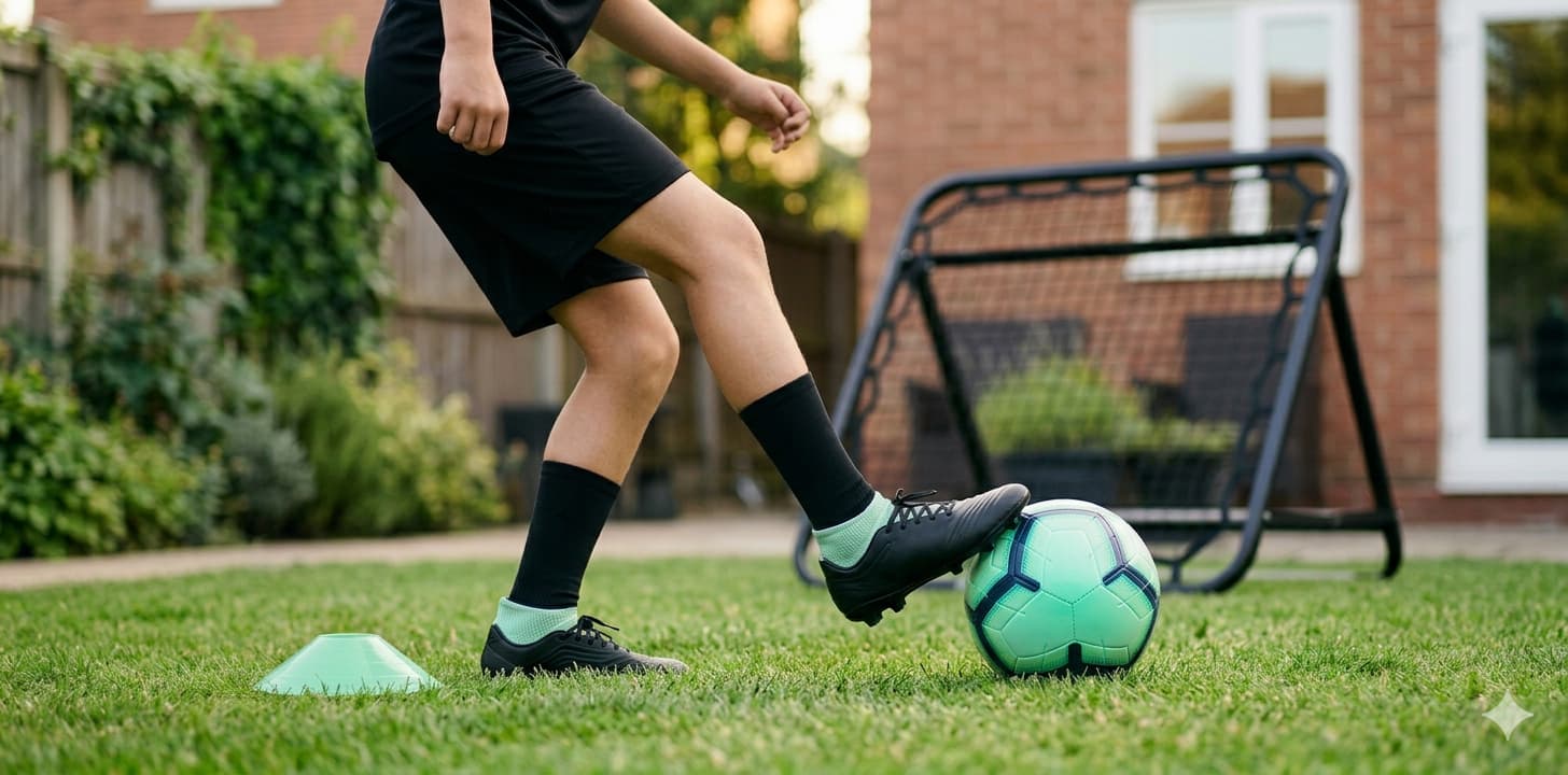 Ejercicios de fútbol base para niños y adolescentes
