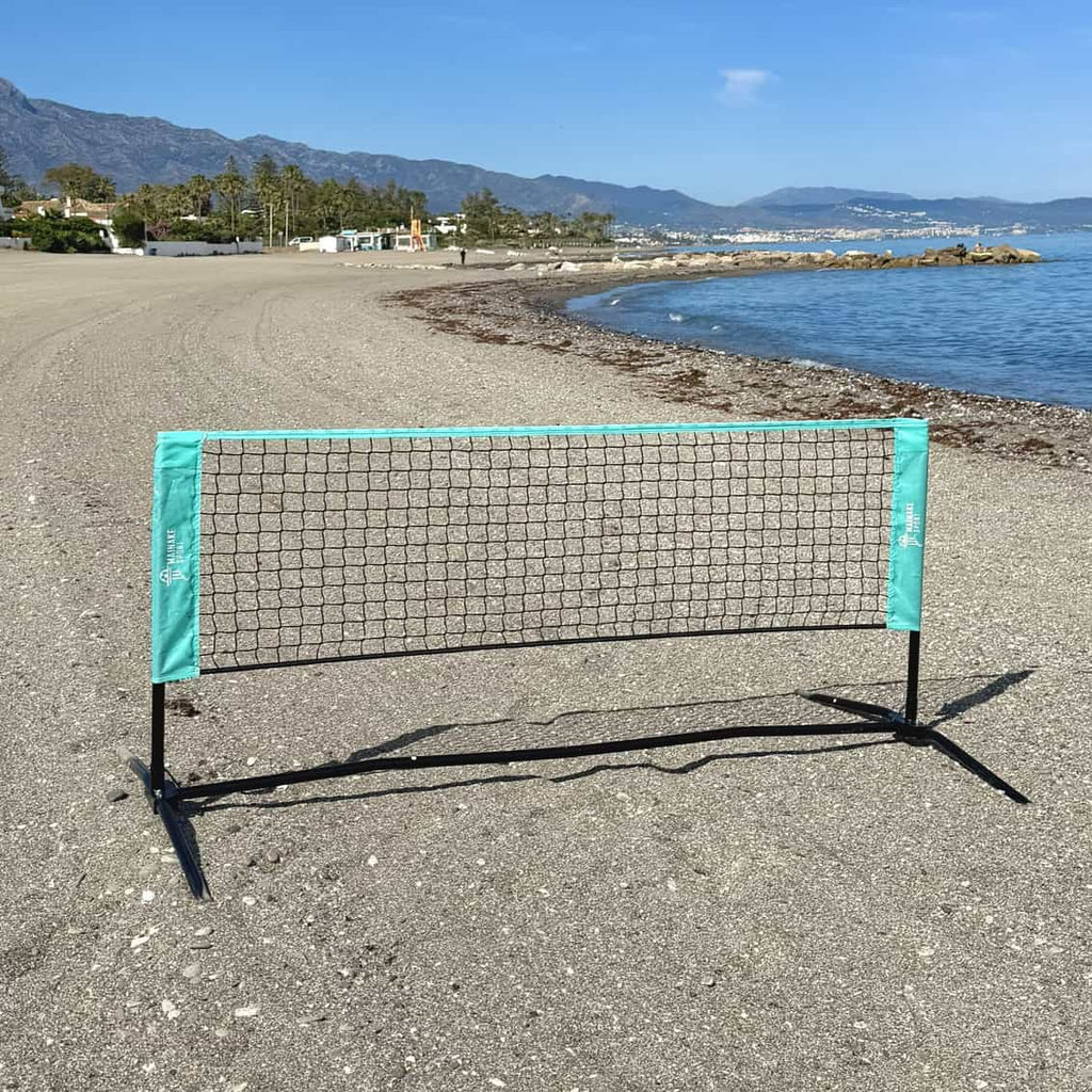 Red multideporte en función fútbol tenis